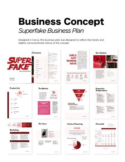 A business plan for a handbag sewing experience concept